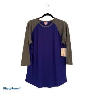 NWT LuLaRoe Randy Baseball T-Shirt (Large)